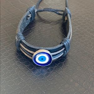 Evil Eye leather bracelets